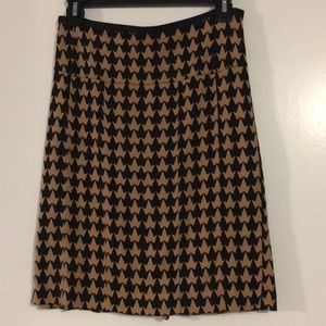 Diana von Furstenberg Houndstooth Skirt